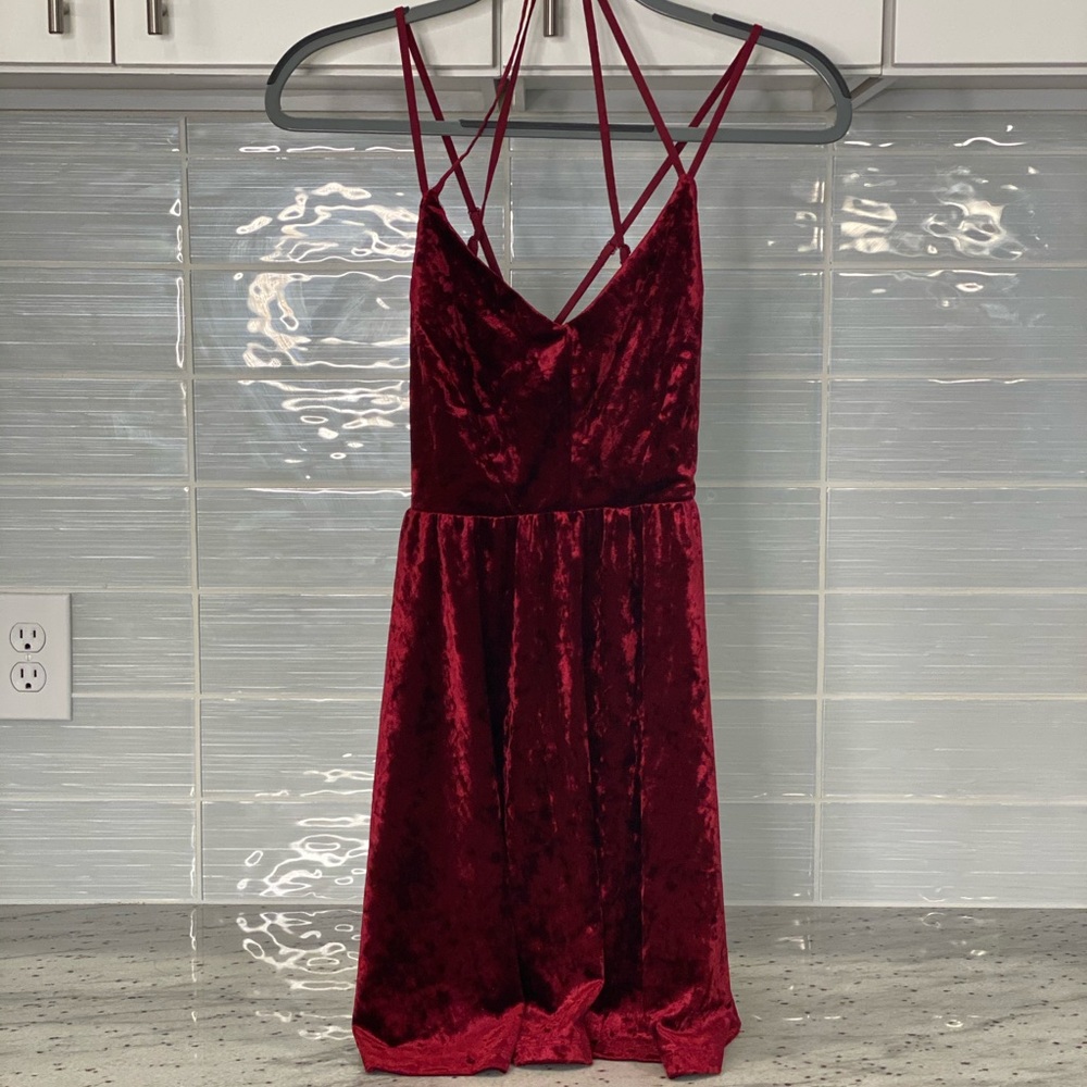 Velvet Mini Dress